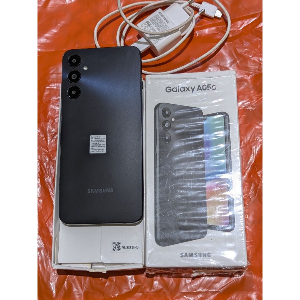 samsung A05S Ram 6GB Internal 128GB HP Second Seken Bekas Fullset [murah] hp murah