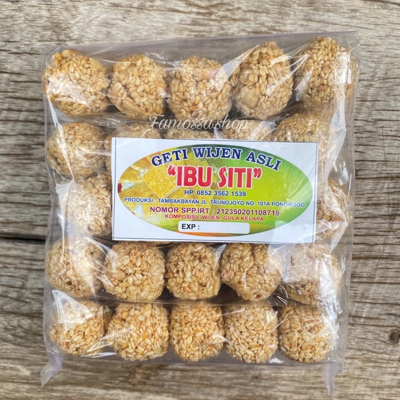 Geti Wijen Bulat Ibu Siti Asli Ponorogo