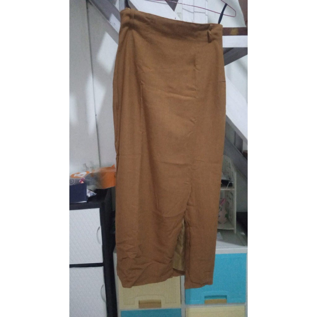 rok span preloved linen