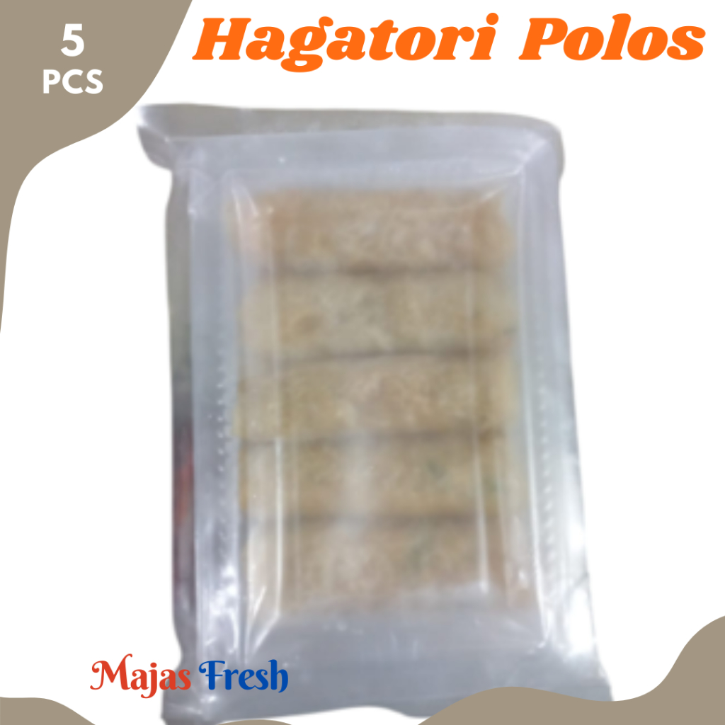 CAKWE TORI Hagatori Polos - Olahan Lembaran Daging Ikan Fresh | Isi 5 Pcs [ Harga Per PACK ]