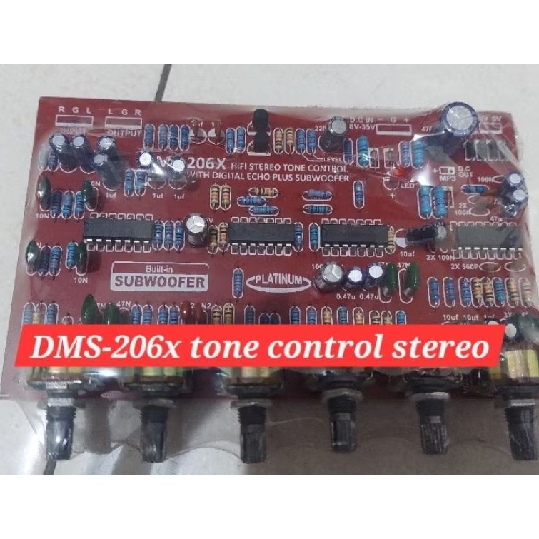 kit dms-206x stereo tone control dms206