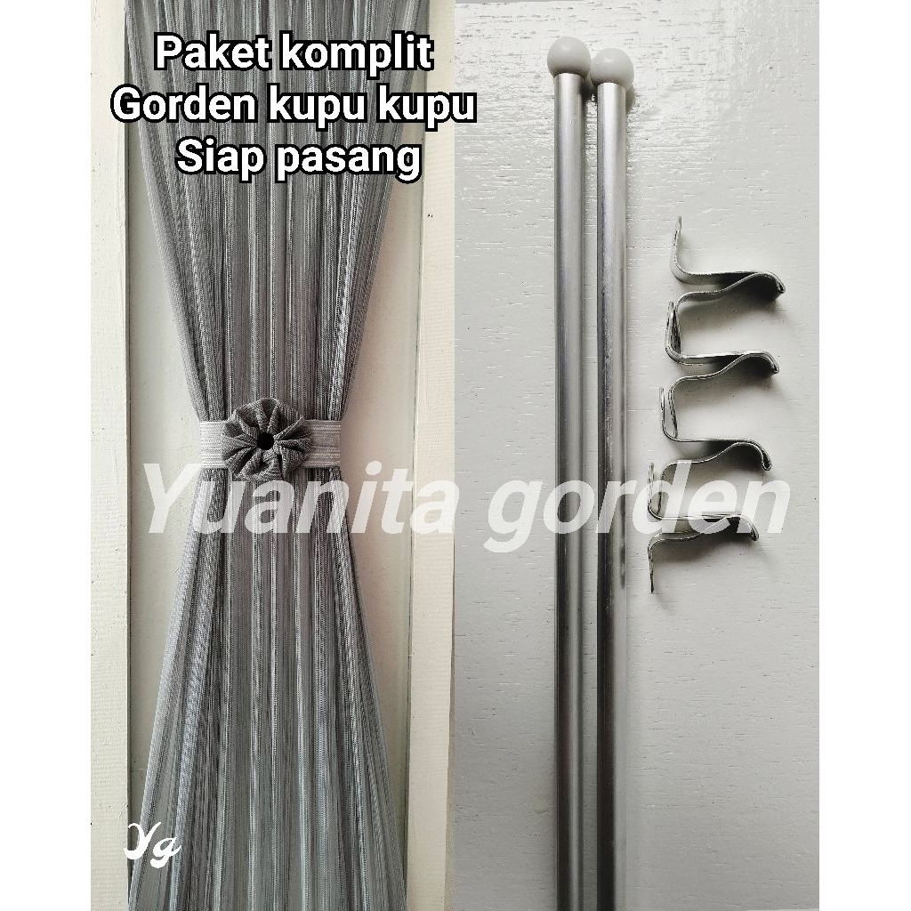 gorden minimalis gorden kupu kupu gorden ikattengah gorden jendela panjang gorden estetik gorden