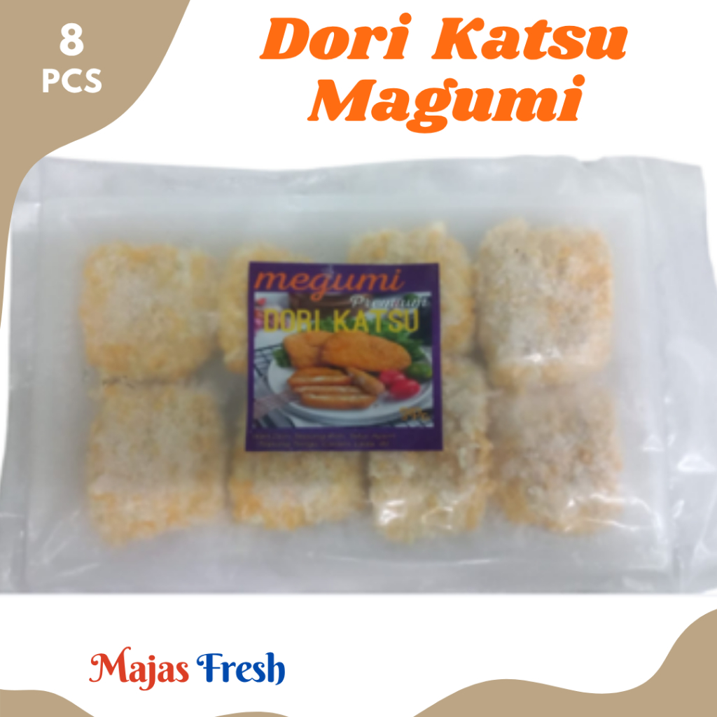 Dori Katsu - Katsu Ikan Dori Premium MEGUMI | Isi 8 Pcs [ Harga Per PACK ]