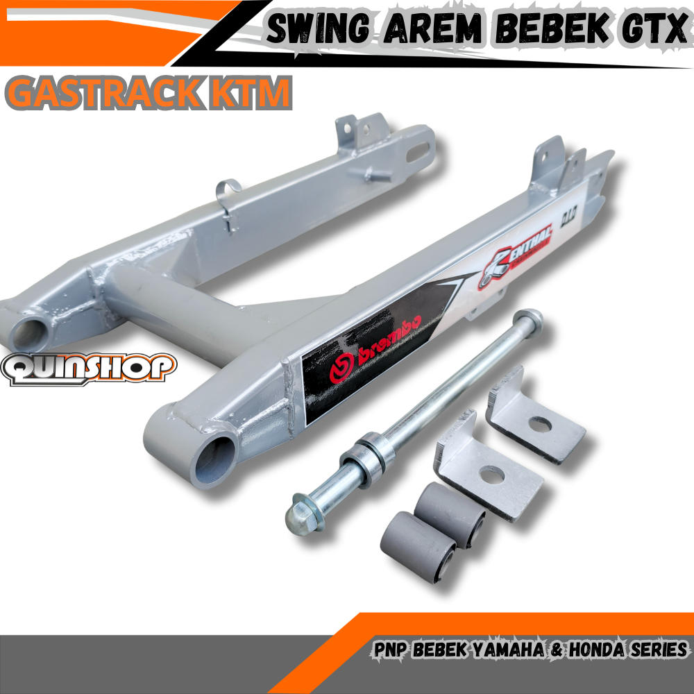 Swing Arm Bebek Trail GTX Replika KTM Gasstrack Universal – PNP Supra, Blade, Revo, Karisma, Jupiter