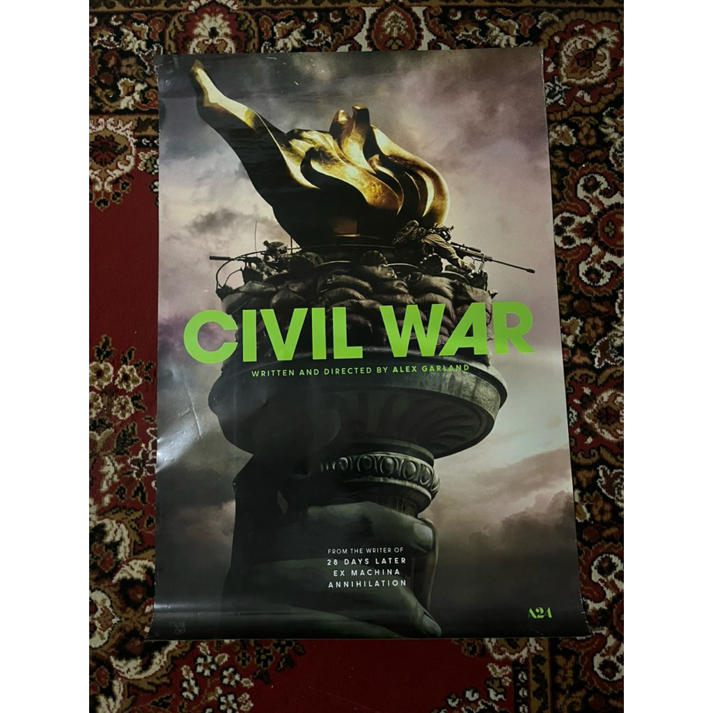 POSTER ORIGINAL MOVIE  POSTER FILM - CIVIL WAR EX BIOSKOP