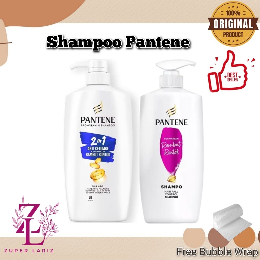 Pantene Shampoo Anti Rontok / Anti Ketombe 900ml