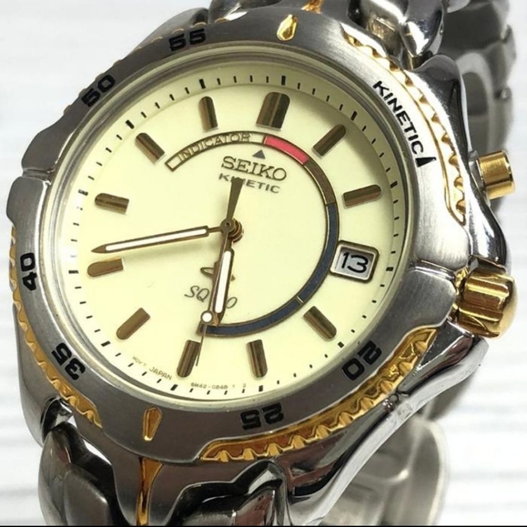 Jam tangan Seiko Kinetic SKHO70P1 automatic vintage watches