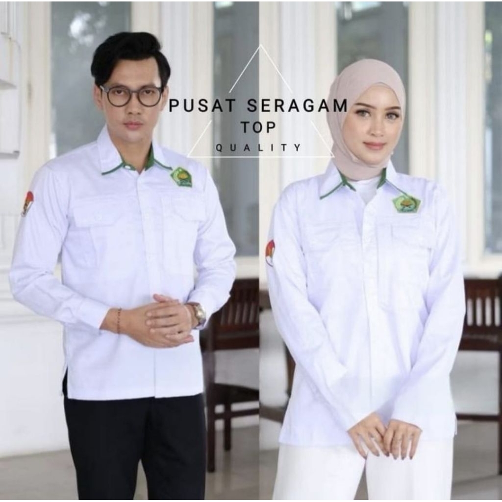 Seragam pdh kemenag pria dan wanita terbaru 2025 resmi pdh kemenag wanita terbaru lengan panjang baj
