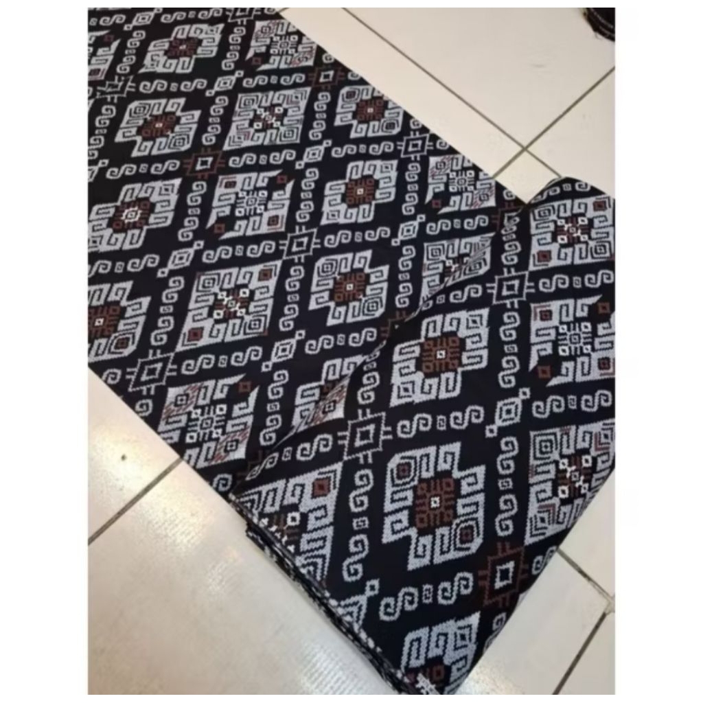 Kain meteran batik katun batu raden 100% orginal batu raden motif kotak kotak