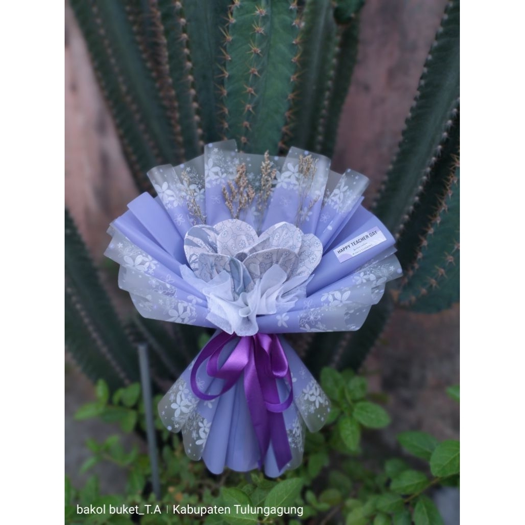 buket hijab motif buket hari guru