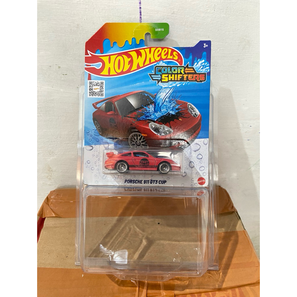 hotwheels porsche 911 GT3 cup color shifter