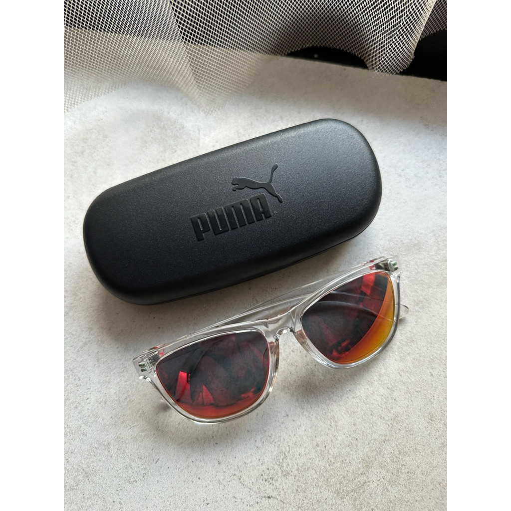 PRELOVED PUMA crystal sun eye glasses kacamata hitam pria cowok bekas second seken