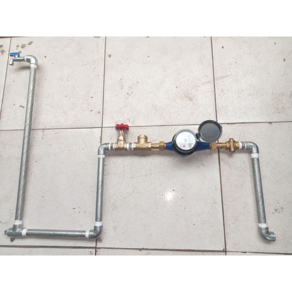 Rangkaian Sambungan Rumah (SR) Paket Hemat PDAM Paket Lengkap Full ONDA