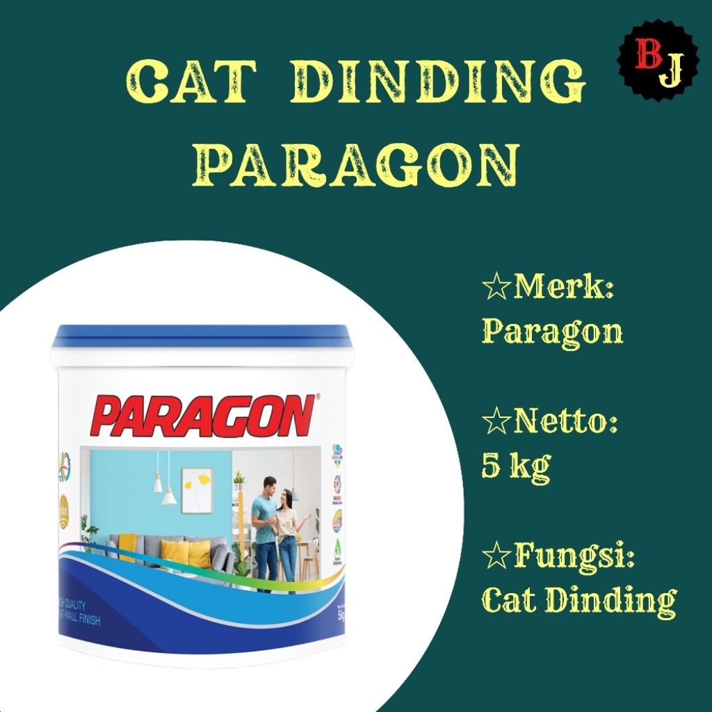 Cat Tembok Paragon 5kg