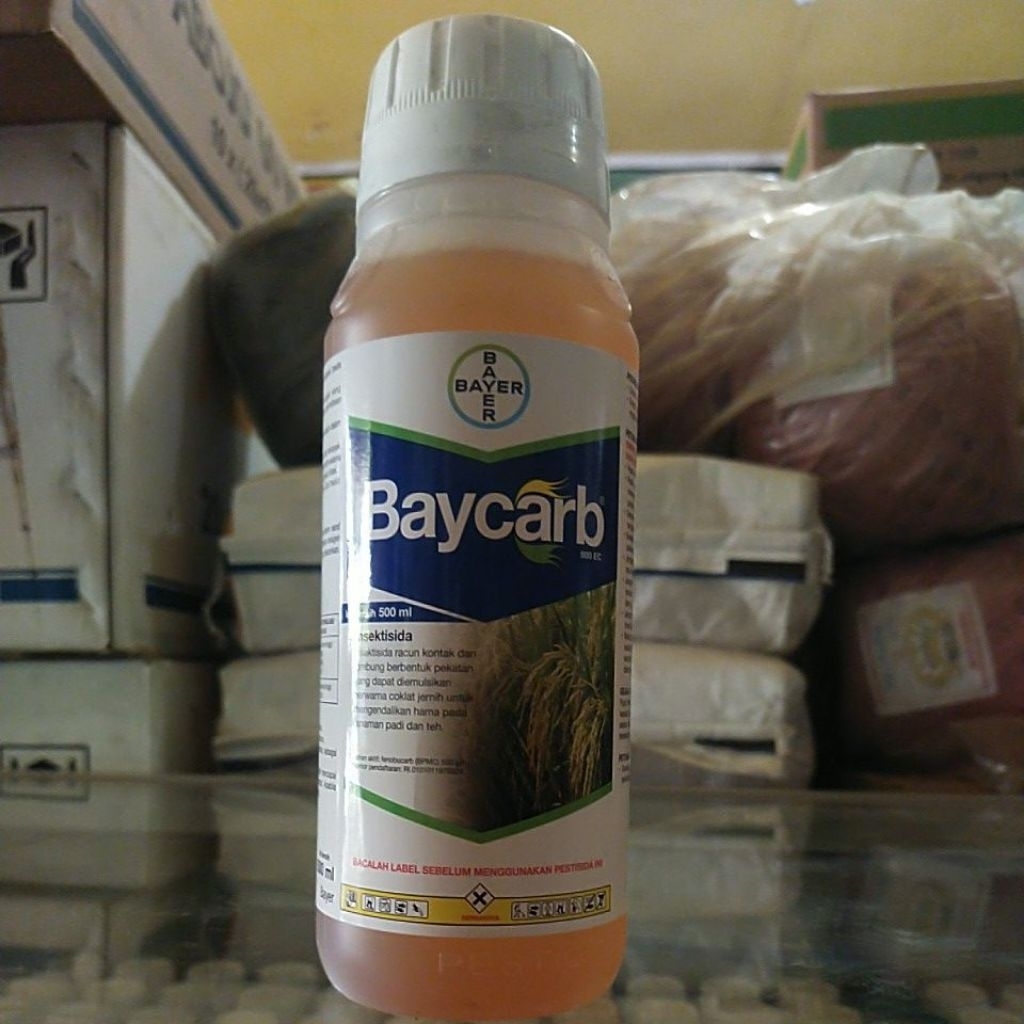 BAYCARB OBAT UNTUK HAMA WALANG SANGIT WERENG DITANAMAN PADI