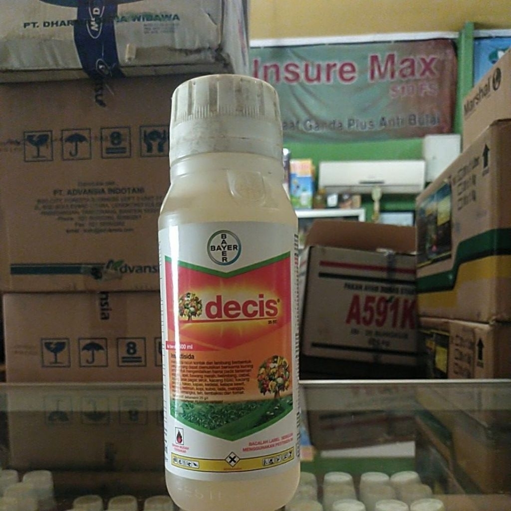 DECIS OBAT  HAMA UNTUK SEMUA TANAMAN JUGA BISA UNTUK MEMBUNUH IKAN DAN UDANG STRES