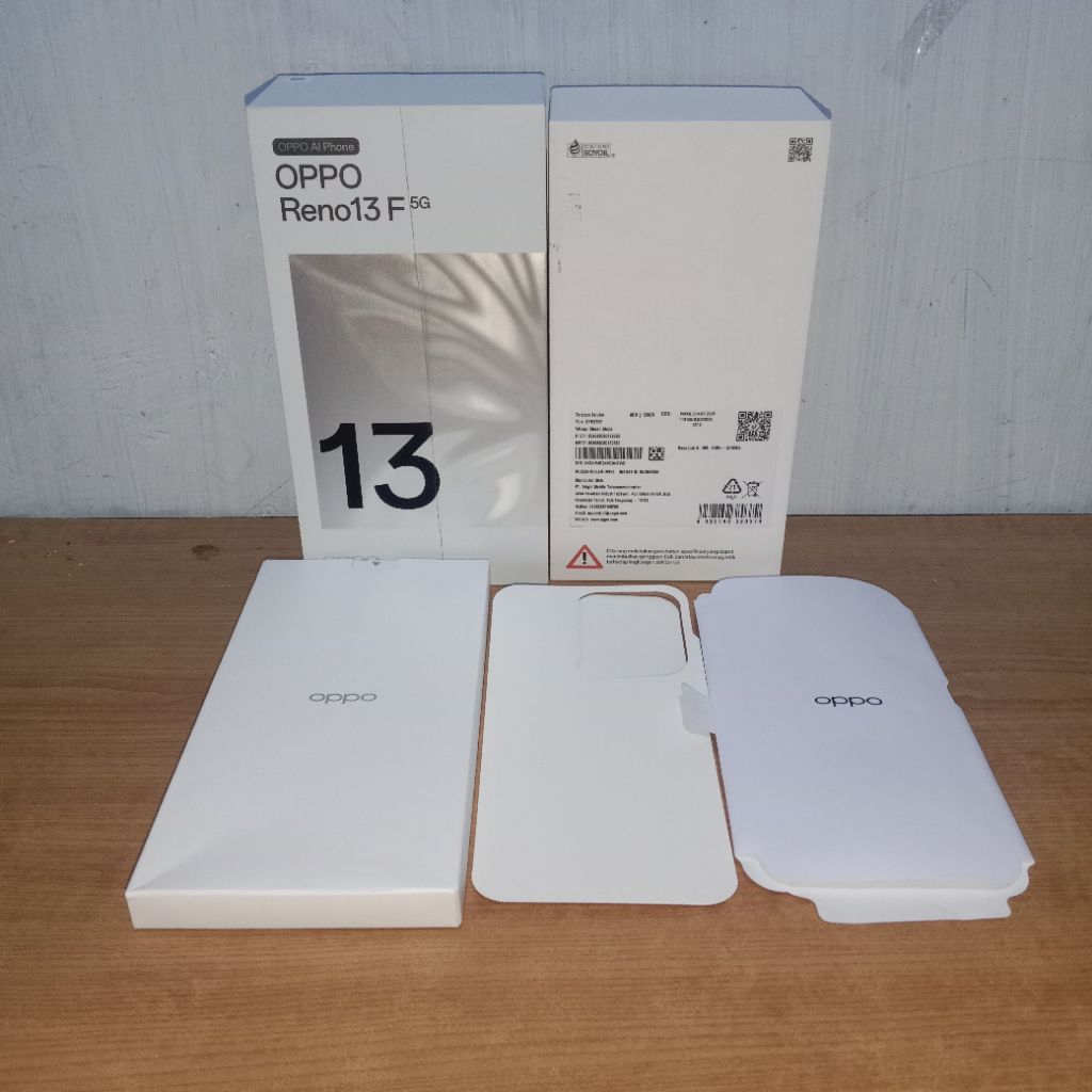 BOX HP OPPO RENO13 F 5G DUS KOTAK ORIGINAL ASLI