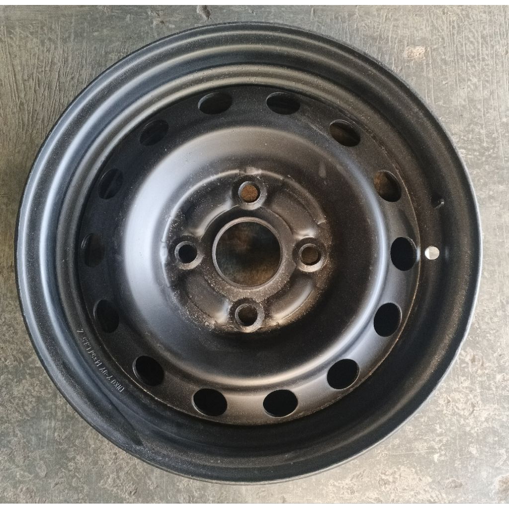 Velg velk pelk pelek Kaleng besi Ring14 Toyota kijang kapsul OEM look