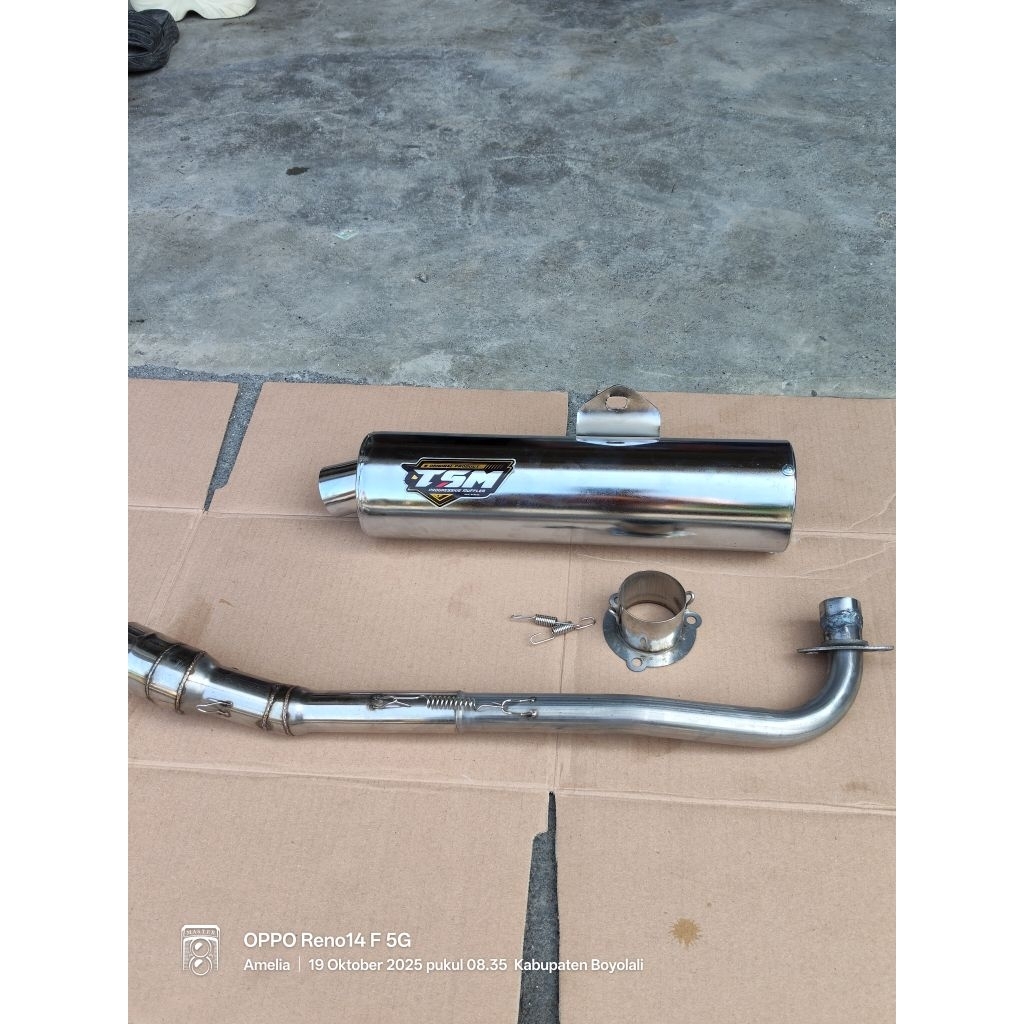 knalpot Ckd bobok TSM PNP Jupiter z Supra lama smash Vega grand Revo lama Supra fit