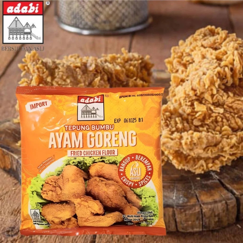 Adabi Tepung Bumbu Ayam Goreng Original 70 gr