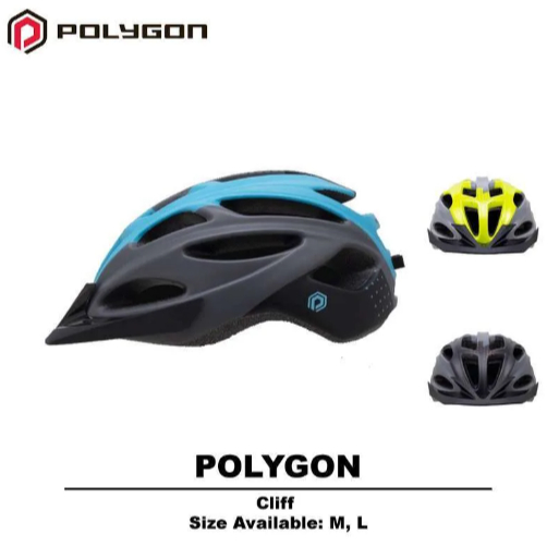Promo Helm Sepeda Polygon Cliff