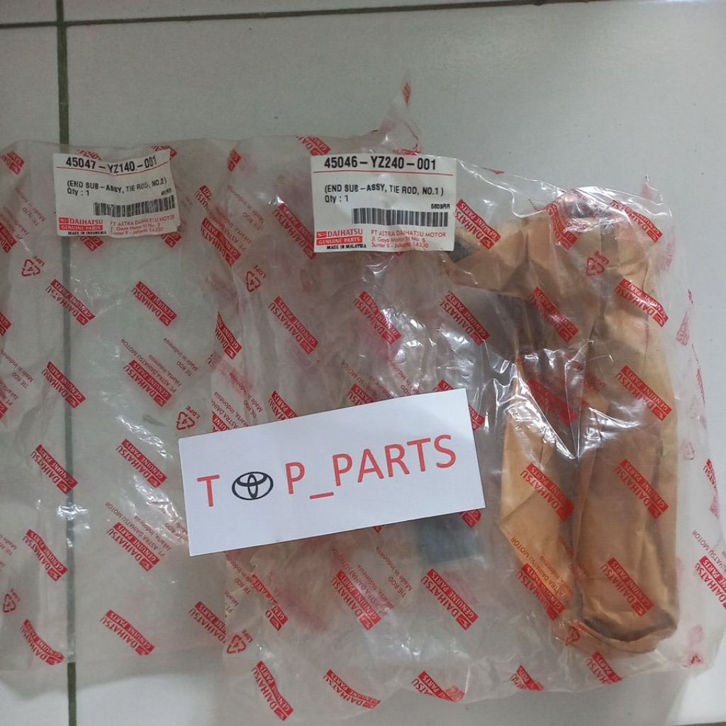 tierod pendek avanza xenia 2012-2021 original 45046-BZ120 45047-BZ120