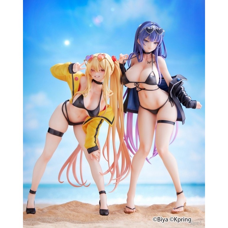 PVC Figure 1/6 Yuna & Sayuri - Illustration by Biya & K Pring