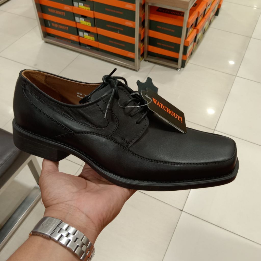 WATCHOUT SEPATU PRIA PANTOFEL - SEPATU KULIT PRIA - SEPATU KERJA PRIA - ORIGINAL