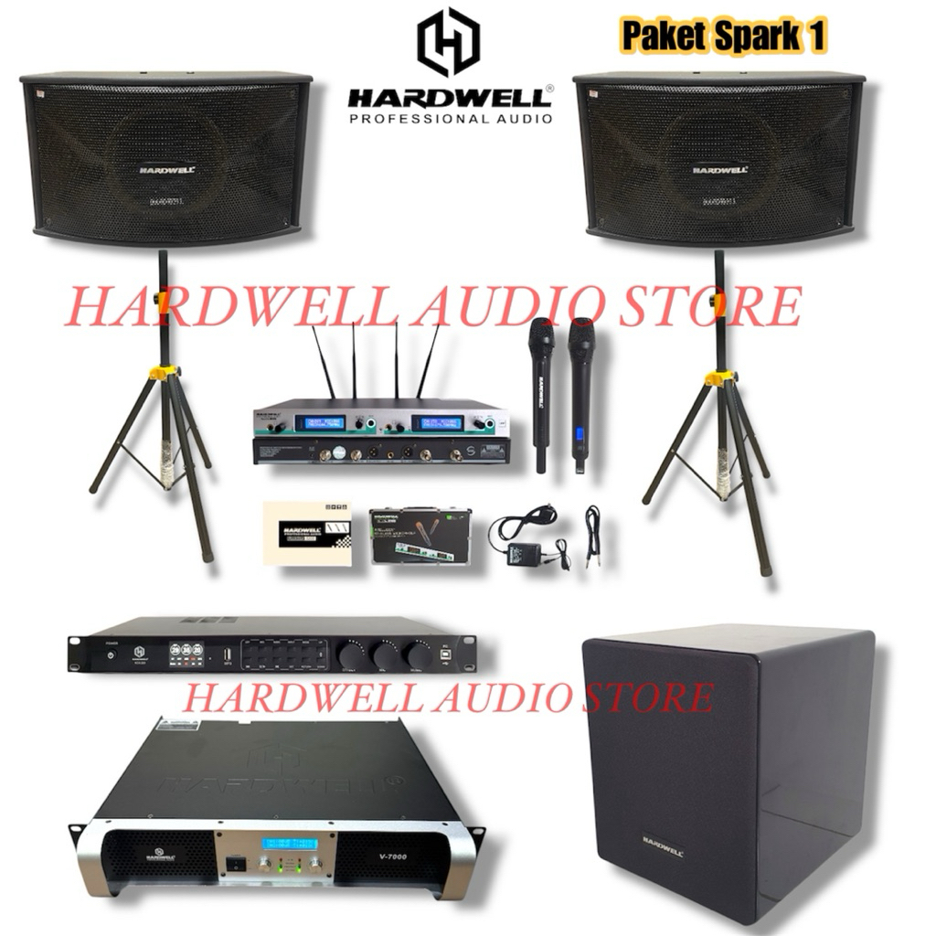 Paket Sound Karaoke Hardwell / Paket Soundsystem Hardwell / Paket Sound Hardwell Original (SPARK SER