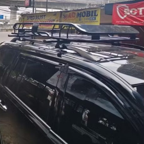Roof rack roofrack bagasi atas mobil fortuner lama model buzz rack