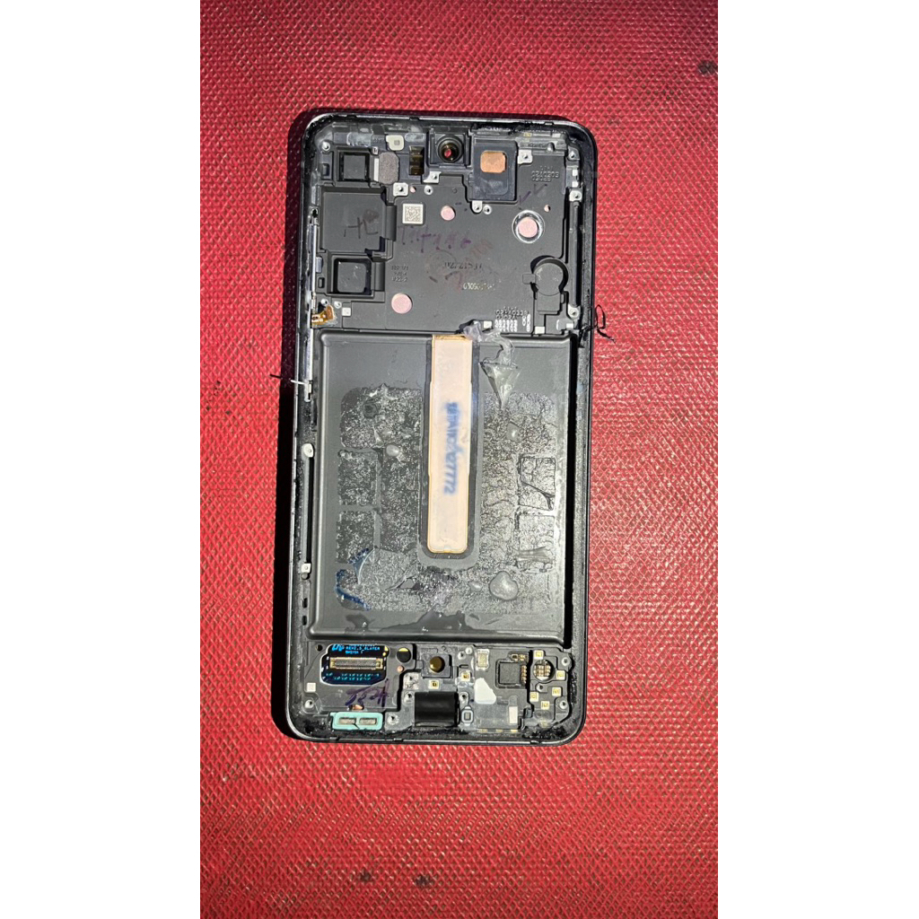 Lcd + Frame Samsung S21 FE Minus Garis Satu Tipis