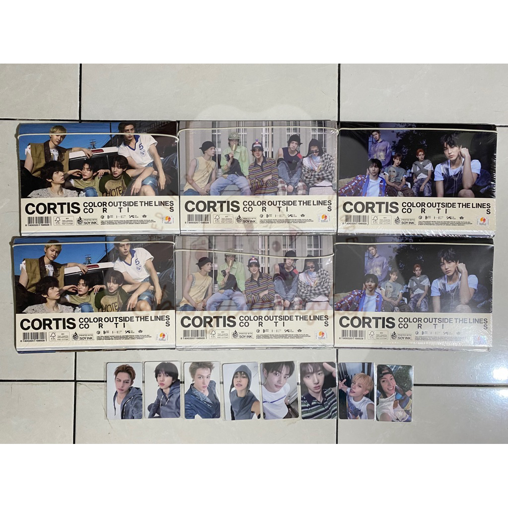 READY STOCK SHARING ALBUM LUCKY DRAW CORTIS