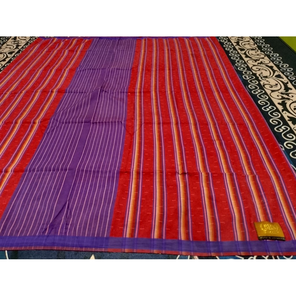 Sarung BHS Full sutra type Kes warna merah cabe(lihat Deskripsi)