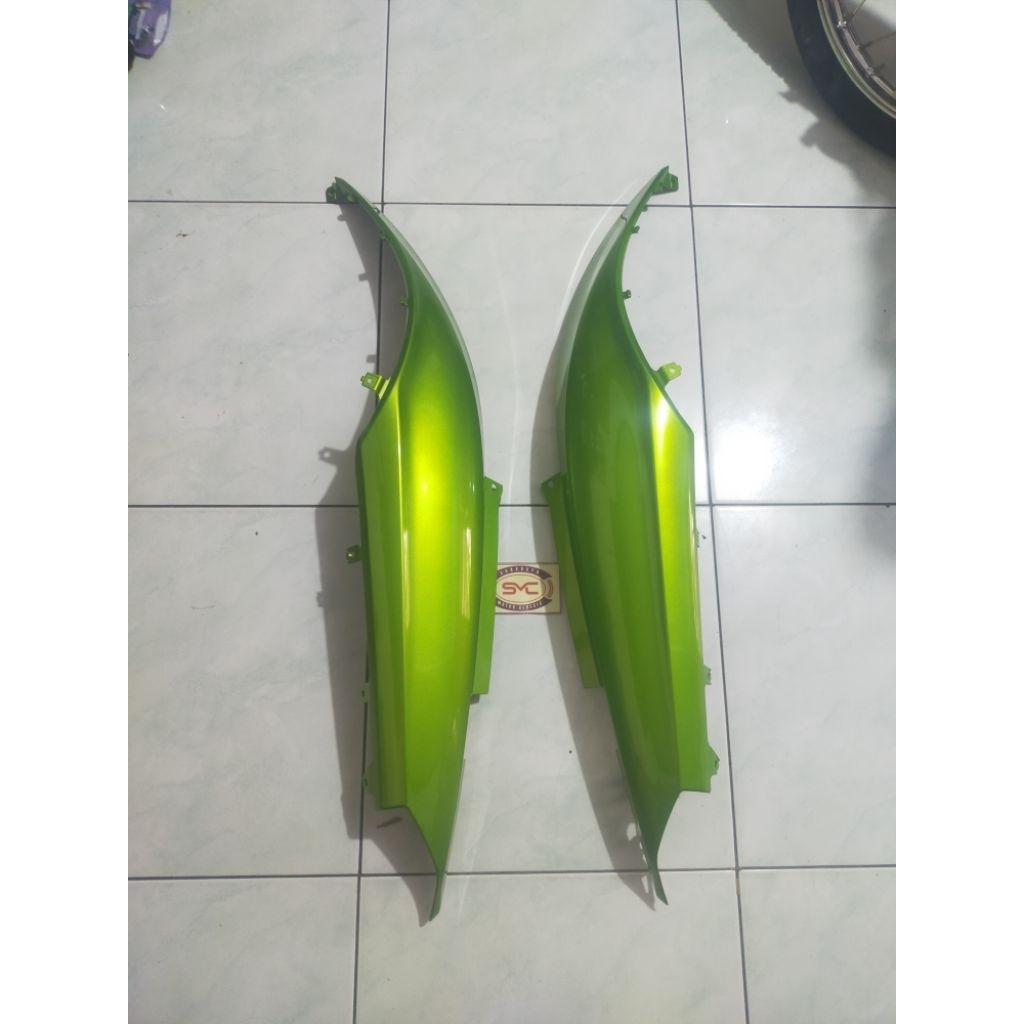 cover body Kanan kiri Mio j hijau ORI YGP
