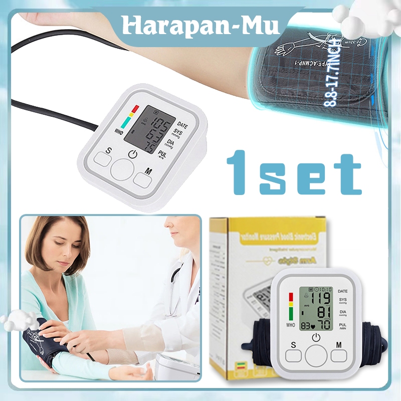 Tensi Darah Digital Lengkap / Alat Tensi Darah Digital / Mengukur Tensi Darah Digital Rumah