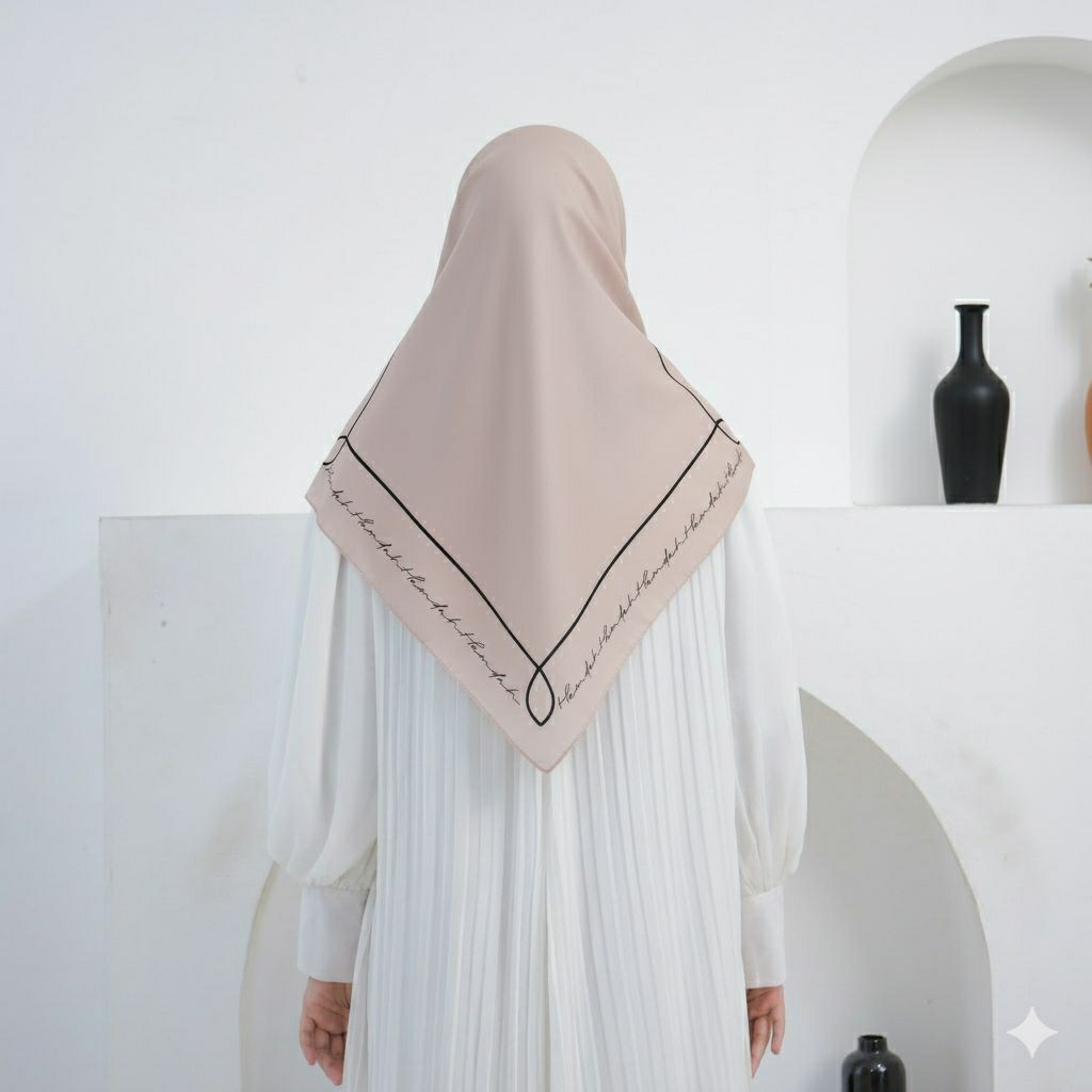Hijab Segi Empat Costume Motif Desain Warna Nama Ukuran Jumbo Syar'i 135cm 140cm 145cm 150cm