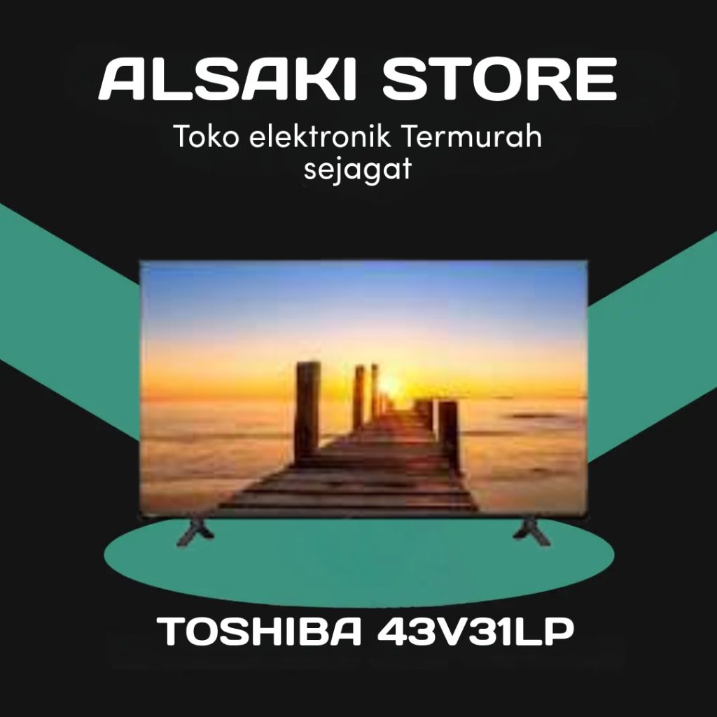 Toshiba 43 Inch LED TV 43V31LP