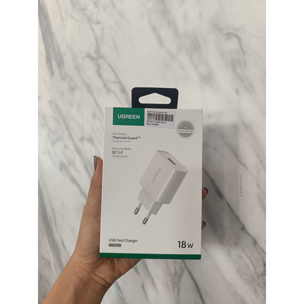 Adaptor iPhone Ugreen ORI 18watt