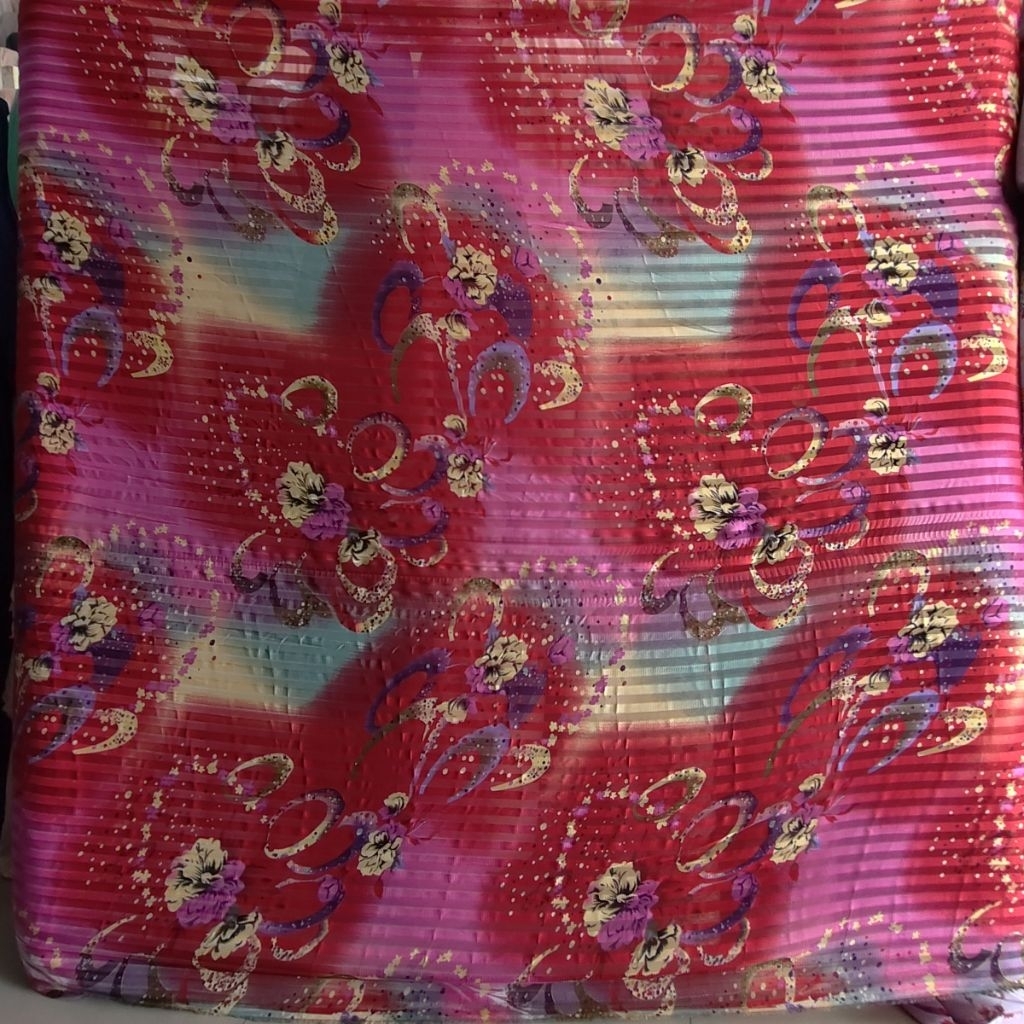 KAIN SATIN SILK DOBY SALUR MOTIF ABSTRAK - KAIN SATEN DOBY SALUR MOTIF ABSTRAK HARGA/0,5M