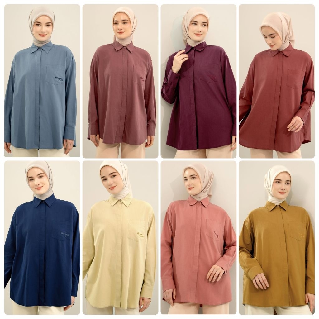 EDRIA WRAP SHIRT HEAVENLIGHTS