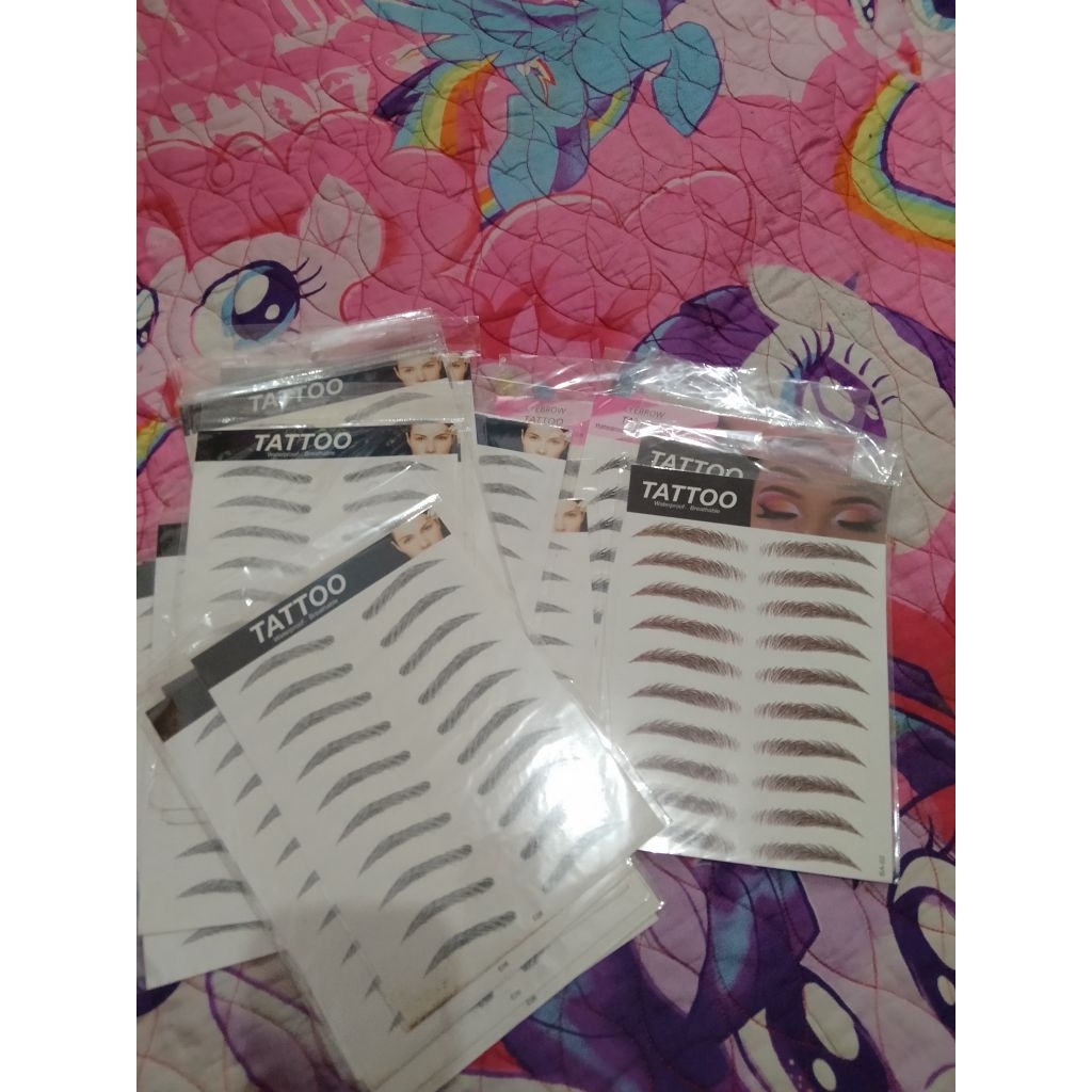 COD stiker alis tato alis anti air awet seharian