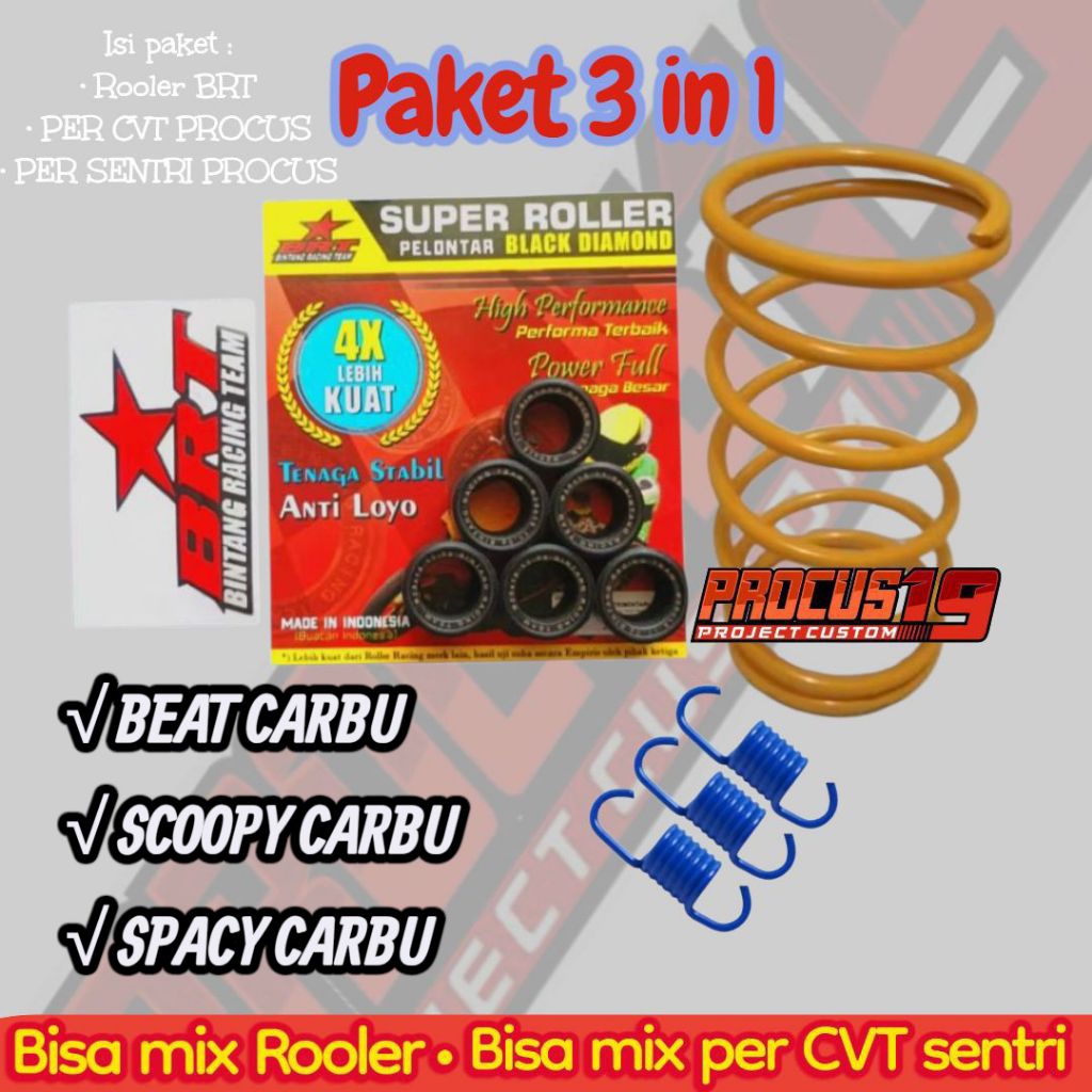 PAKET UPGRADE CVT BEAT KARBURATOR PALE KIRIAN SCOOPY BEAT SPACY KARBURATOR PER CVT PER SENTRI ROOLER