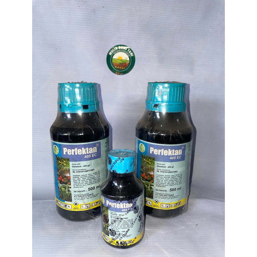 Insektisida Akarisida Perfektan 405ec 500ml dan 100ml pembasmi hama