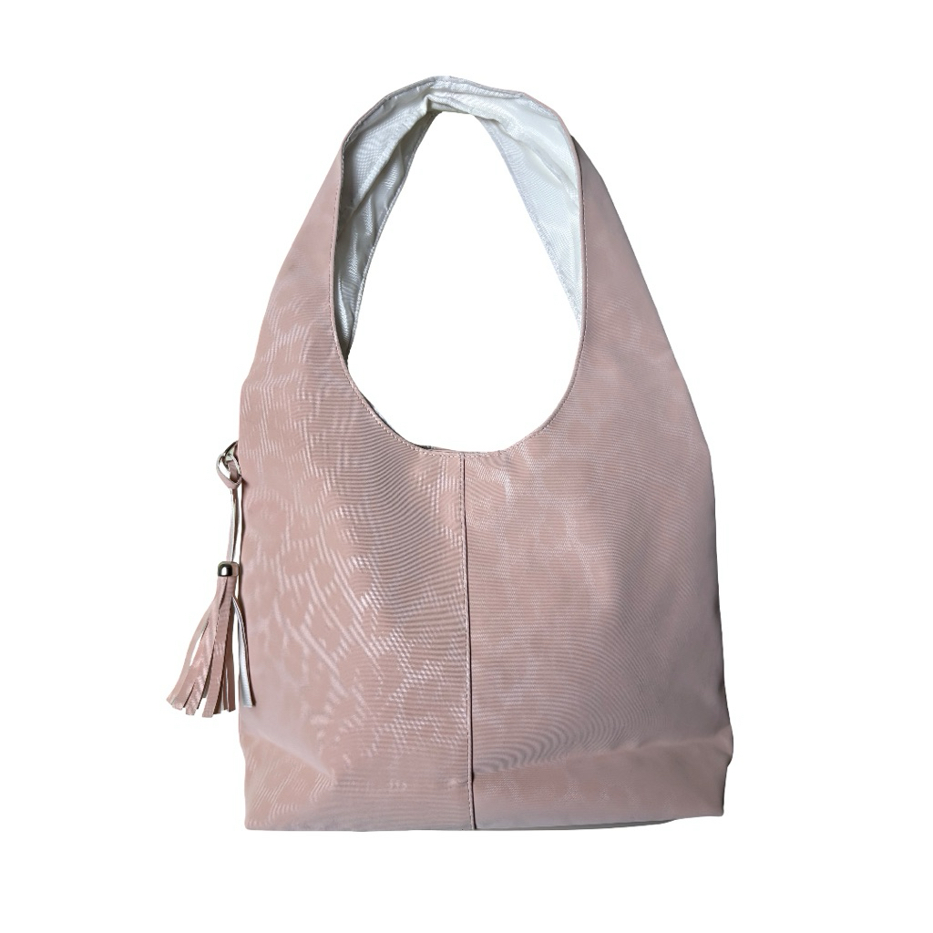 Tas Selempang Wanita Motif Emboss Leopard Tote Bag