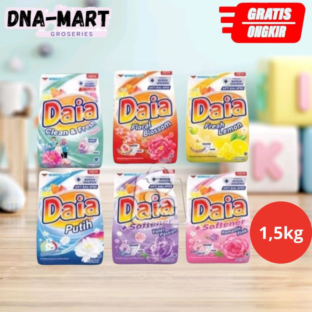 DAIA DETERJEN BUBUK 1,5KG