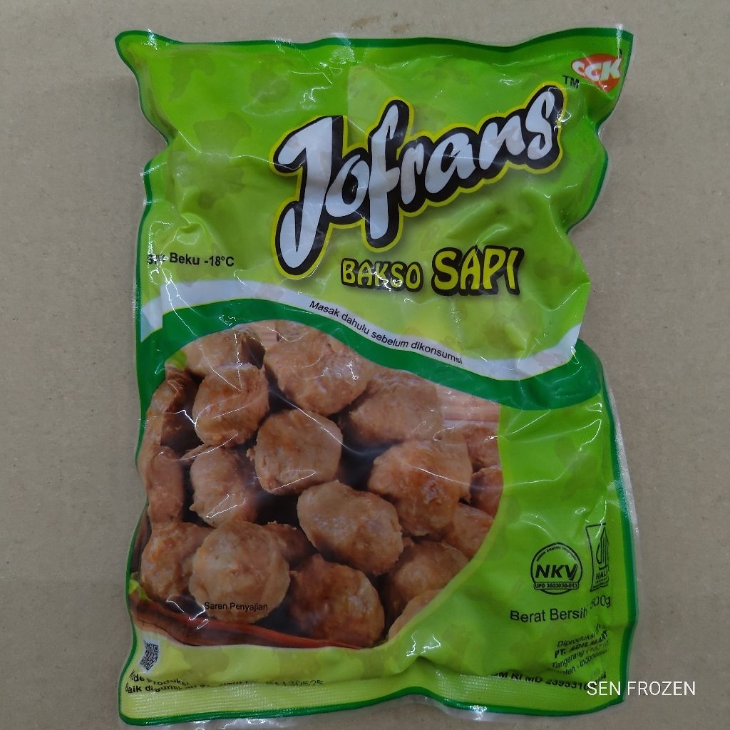 Jofrans Bakso Sapi 500g