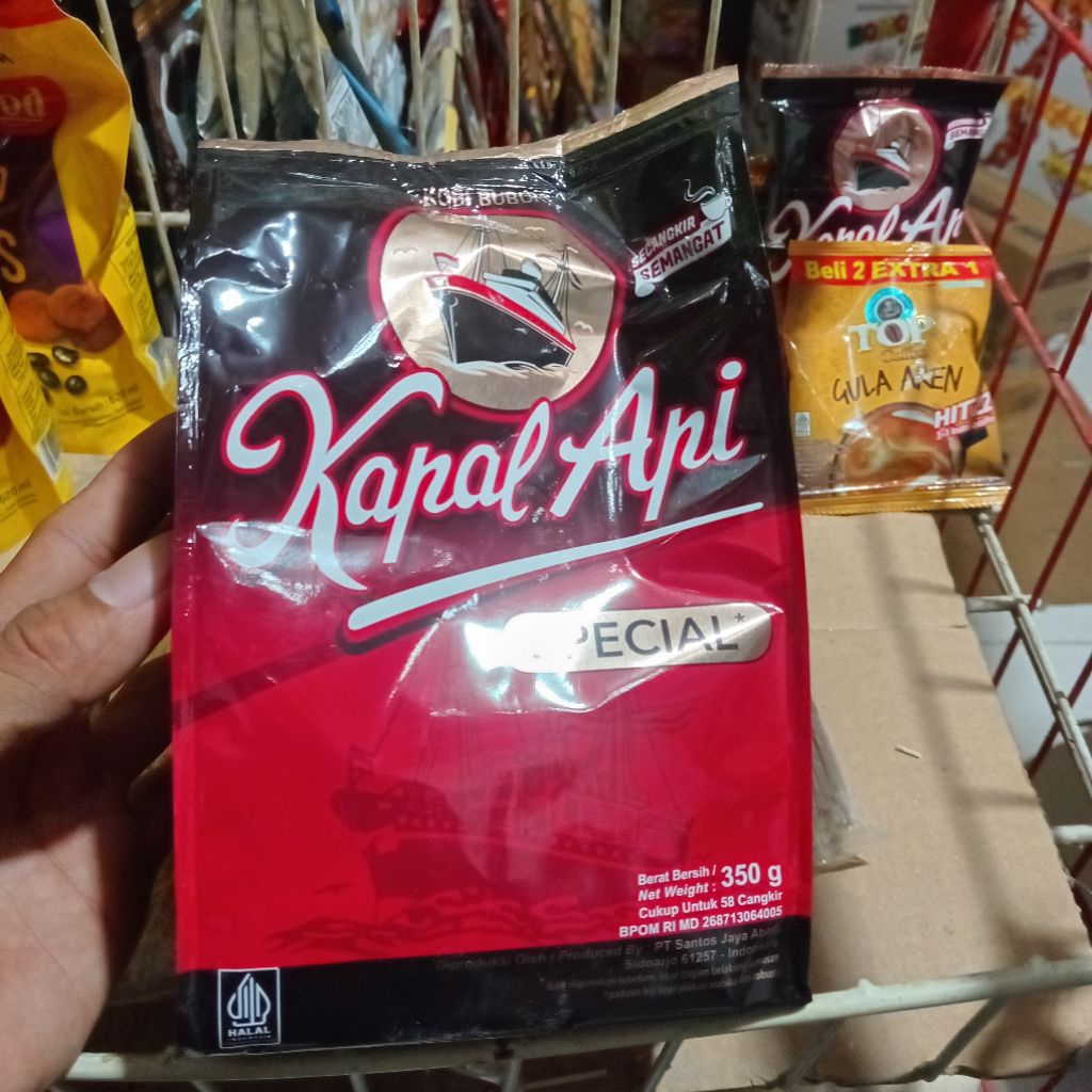 kopi bubuk asli kapal api murni kopi bubuk kapal api