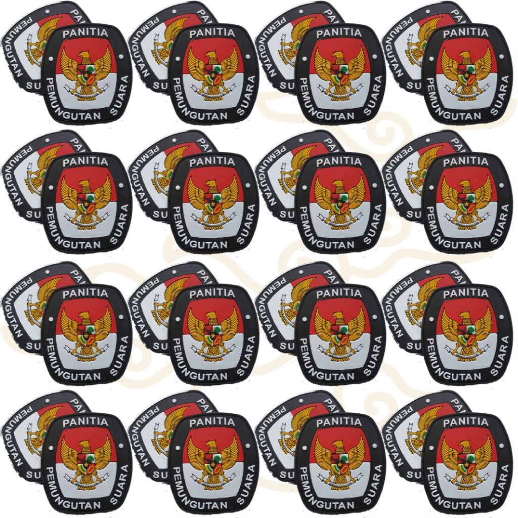 Patch Rubber Velcro Custom Bandung
