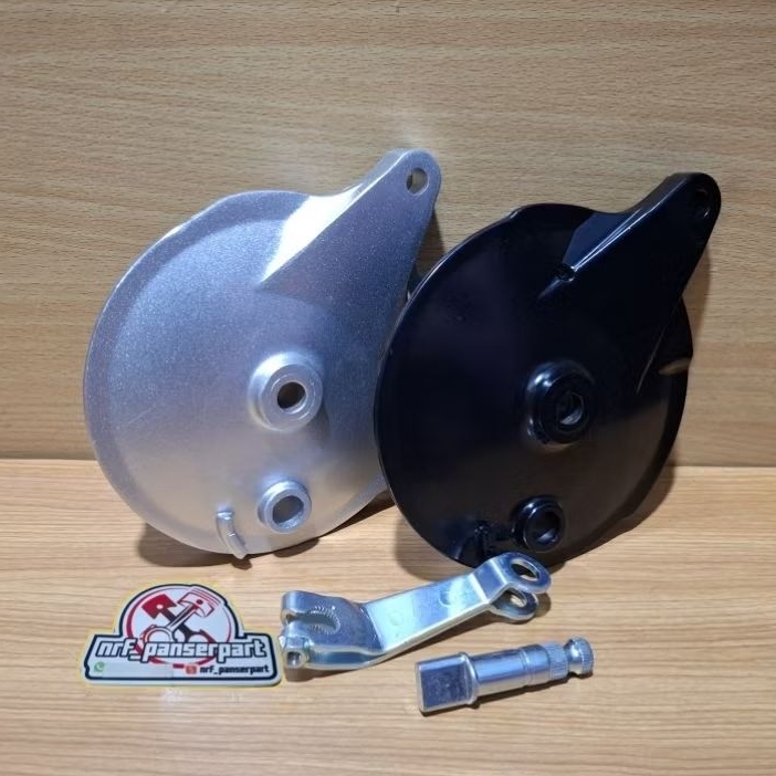 PANEL TROMOL BELAKANG JUPITER MX 135 SILVER+AS PAHA REM /TUTUP TROMOL REM YAMAHA JUPITER MX 135 VEGA