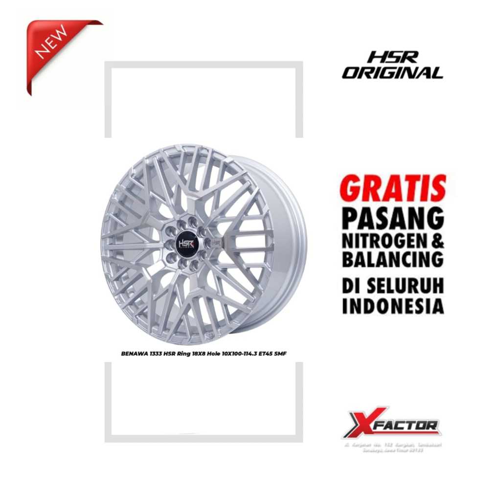 VELG MOBIL R18 HSR R18 BENAWA R18X8 H 5X100 - 5X114,3 ET45